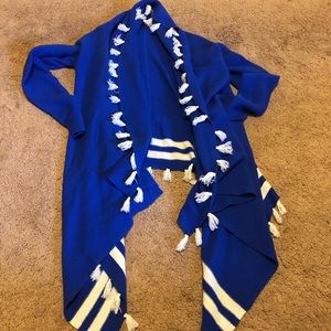 Vineyard vines fringe cardigan